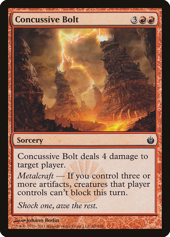 Concussive Bolt (60) [Mirrodin Besieged] | Odin's Place