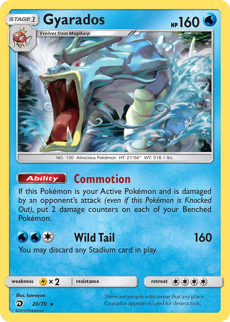 Gyarados (20/70) [Sun & Moon: Dragon Majesty] | Odin's Place