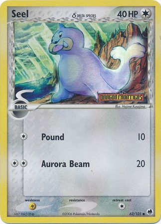 Seel (62/101) (Delta Species) (Stamped) [EX: Dragon Frontiers] | Odin's Place