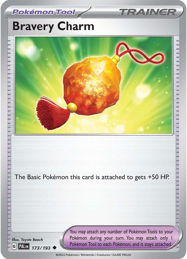 Bravery Charm (173/193) [Scarlet & Violet: Paldea Evolved] | Odin's Place