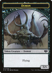 Demon (013/036) // Zombie (016/036) Double-Sided Token [Commander 2014 Tokens] | Odin's Place