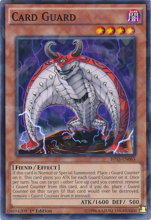 Card Guard [BP03-EN065] Shatterfoil Rare | Odin's Place