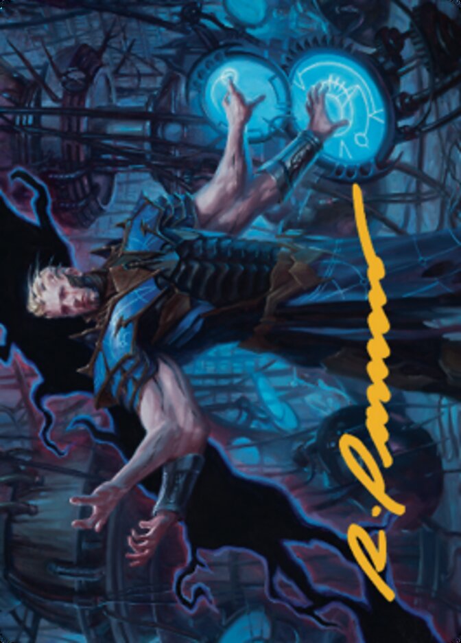 Ertai Resurrected Art Card 1 (Gold-Stamped Signature) [Dominaria United Art Series] | Odin's Place