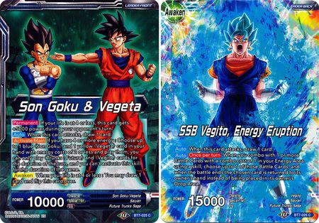 Son Goku & Vegeta // SSB Vegito, Energy Eruption (BT7-025) [Assault of the Saiyans] | Odin's Place