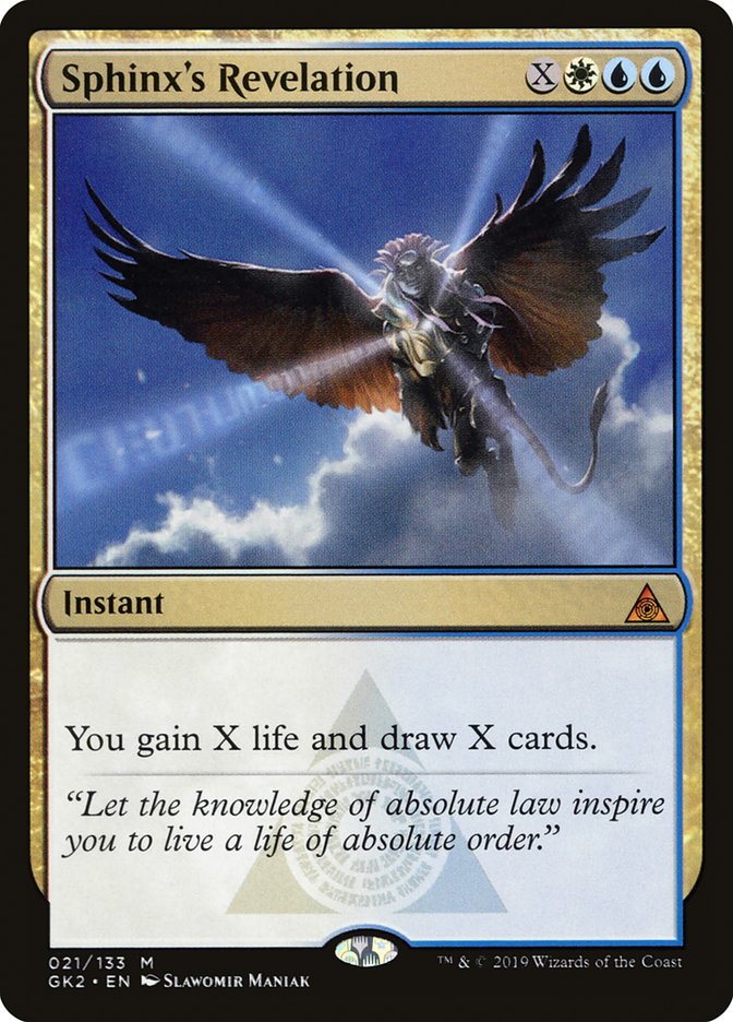 Sphinx's Revelation (21) [Ravnica Allegiance Guild Kit] | Odin's Place