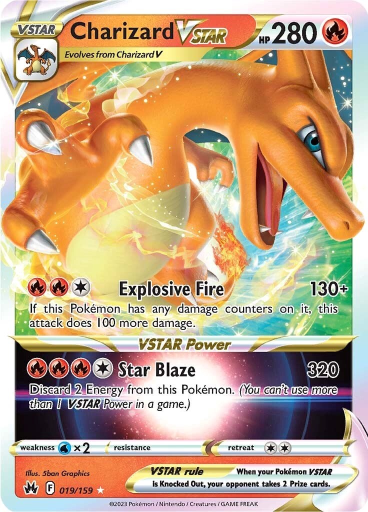 Charizard VSTAR (019/159) [Sword & Shield: Crown Zenith] | Odin's Place