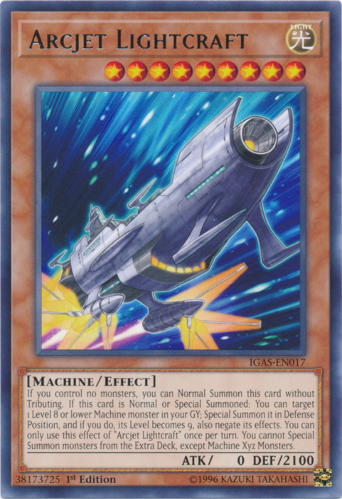Arcjet Lightcraft [IGAS-EN017] Rare | Odin's Place
