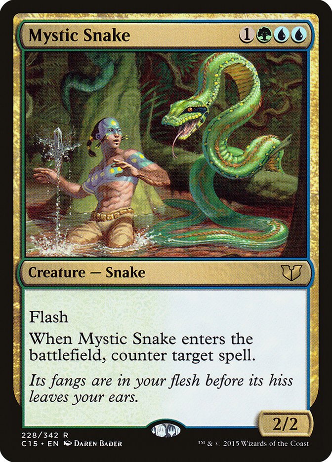 Mystic Snake (228) [Commander 2015] | Odin's Place
