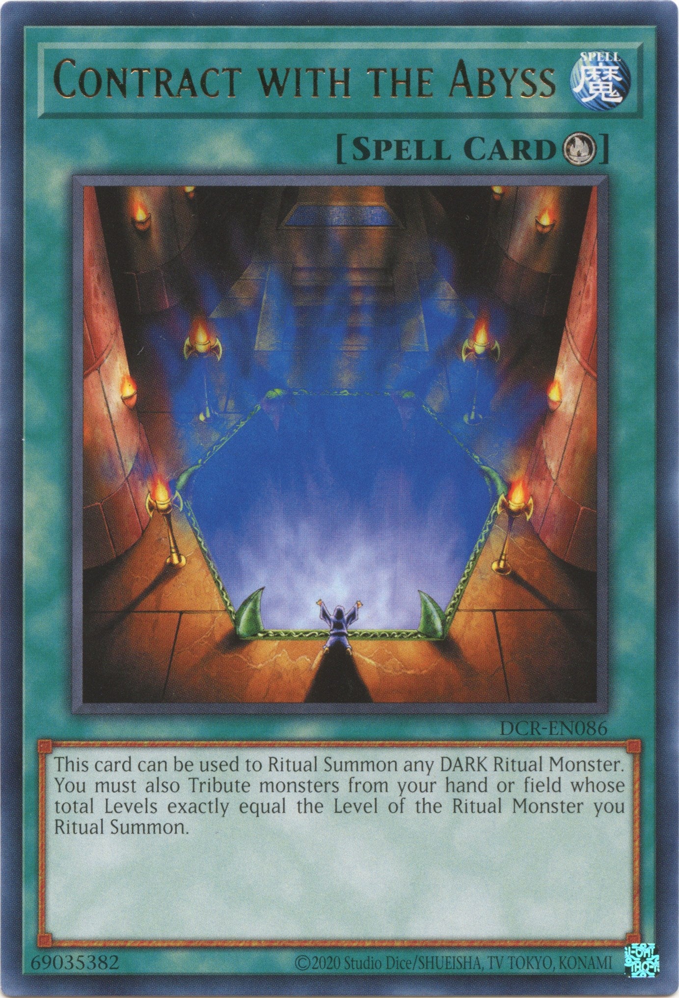Contract with the Abyss (25th Anniversary) [DCR-EN086] Rare | Odin's Place