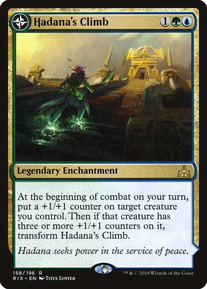 Hadana's Climb // Winged Temple of Orazca [Rivals of Ixalan] | Odin's Place