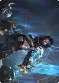 Halvar, God of Battle Art Card [Kaldheim Art Series] | Odin's Place