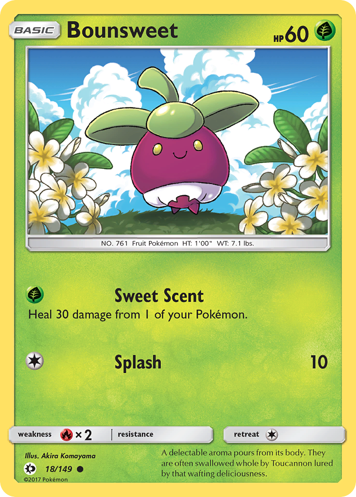 Bounsweet (18/149) [Sun & Moon: Base Set] | Odin's Place
