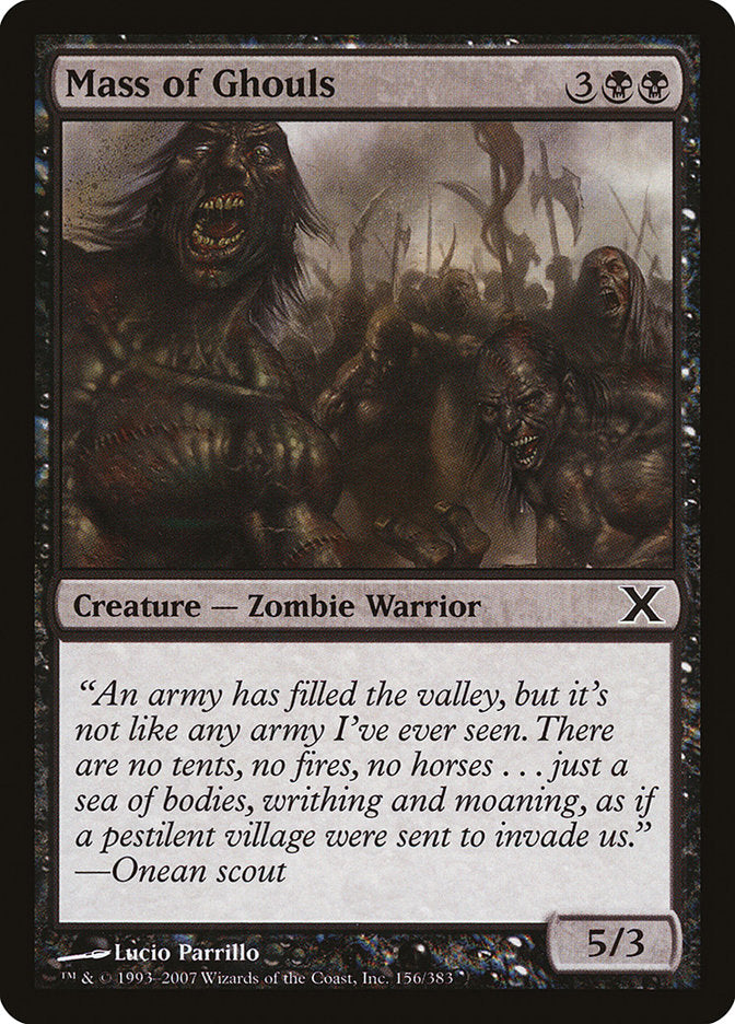 Mass of Ghouls (156) [Tenth Edition] | Odin's Place