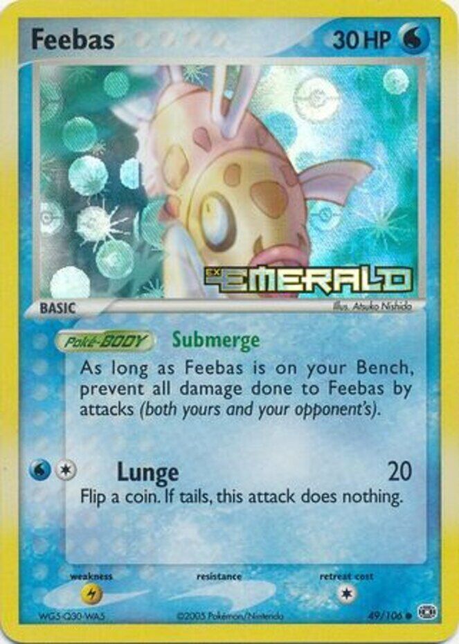 Feebas (49/106) (Stamped) [EX: Emerald] | Odin's Place