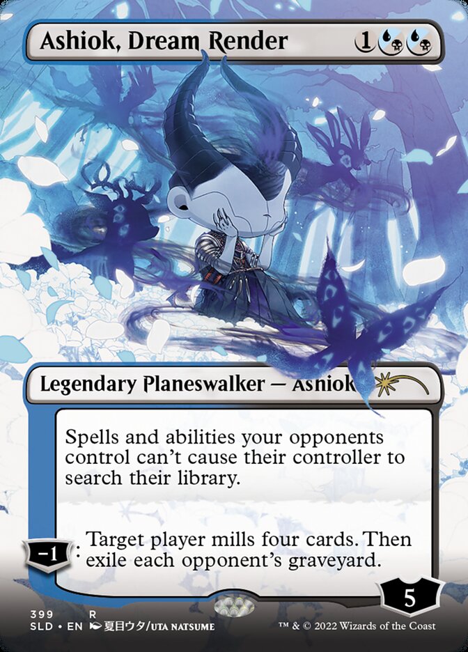 Ashiok, Dream Render (Borderless) [Secret Lair Drop Series] | Odin's Place