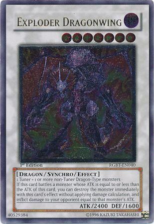 Exploder Dragonwing [RGBT-EN040] Ultimate Rare | Odin's Place