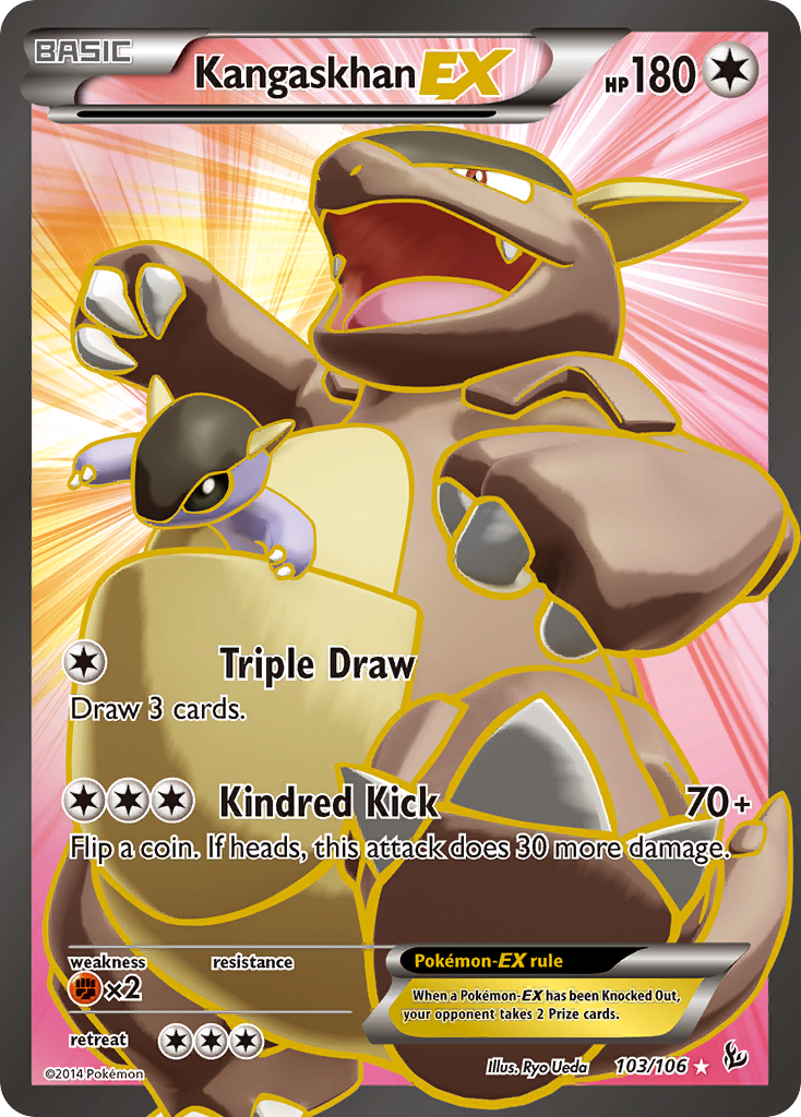 Kangaskhan EX (103/106) [XY: Flashfire] | Odin's Place