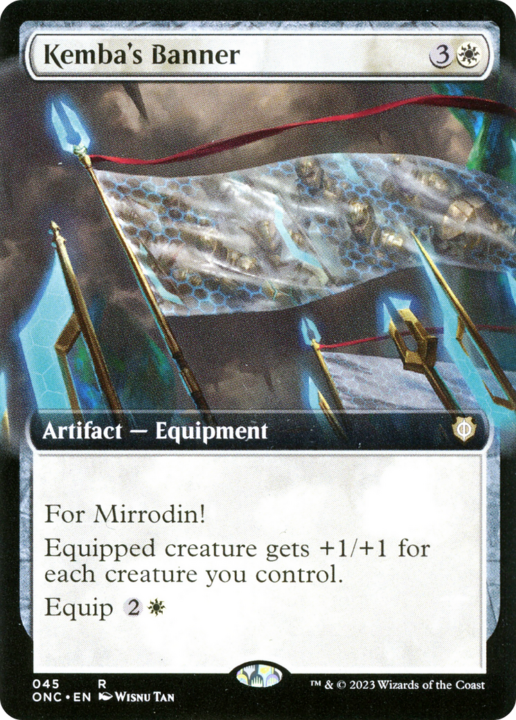 Kemba's Banner (Extended Art) [Phyrexia: All Will Be One Commander] | Odin's Place