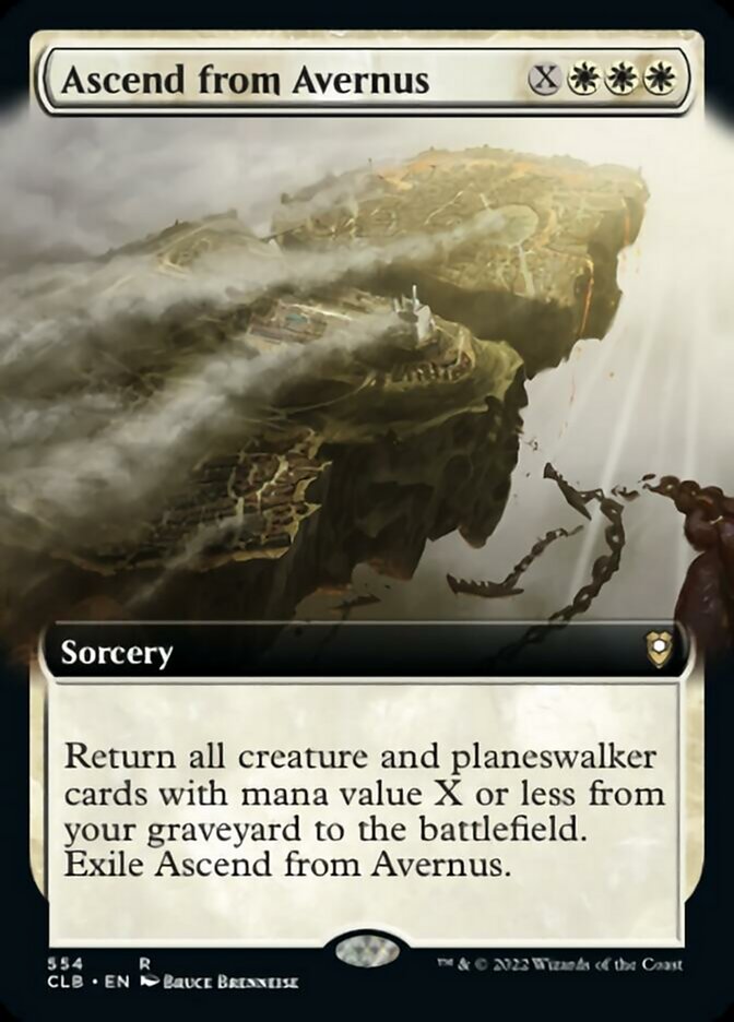 Ascend from Avernus (Extended Art) [Commander Legends: Battle for Baldur's Gate] | Odin's Place