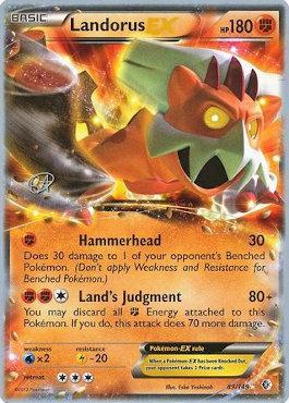 Landorus EX (89/149) (The Flying Hammer - Rowan Stavenow) [World Championships 2015] | Odin's Place