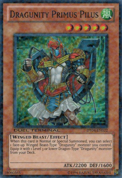 Dragunity Primus Pilus [DT04-EN022] Super Rare | Odin's Place