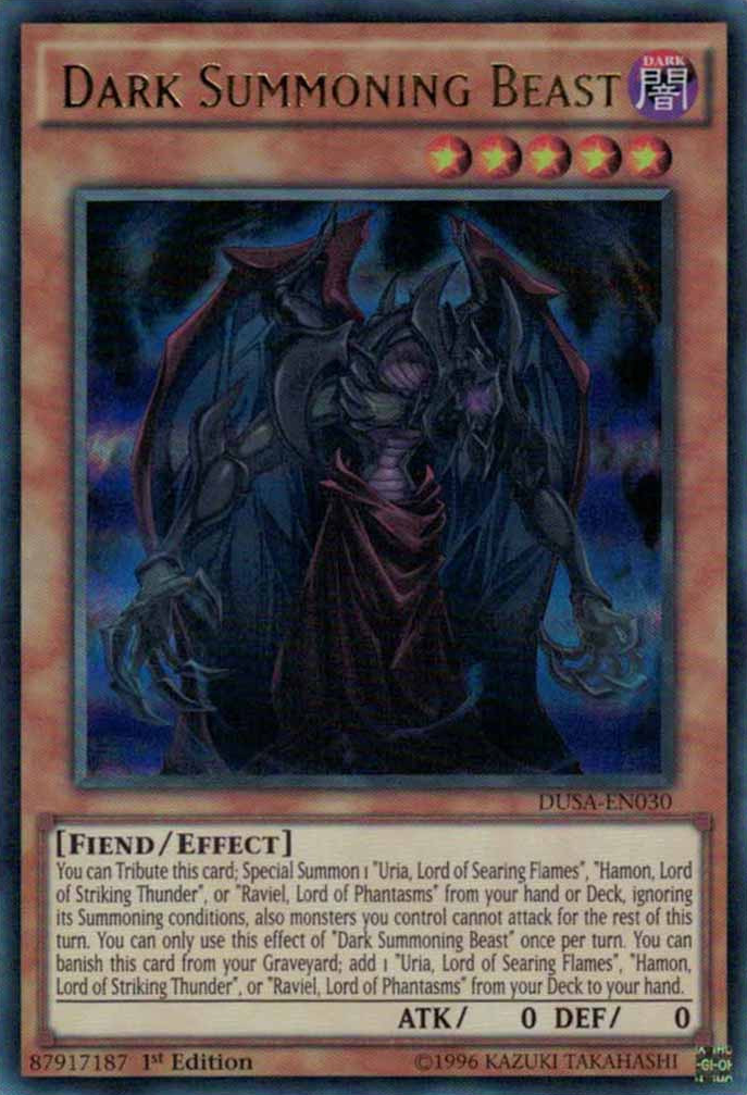 Dark Summoning Beast [DUSA-EN030] Ultra Rare | Odin's Place
