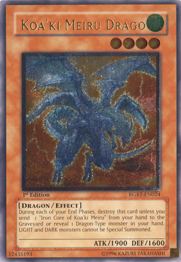 Koa'ki Meiru Drago [RGBT-EN024] Ultimate Rare | Odin's Place