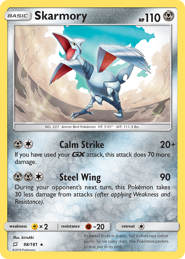 Skarmory (98/181) [Sun & Moon: Team Up] | Odin's Place