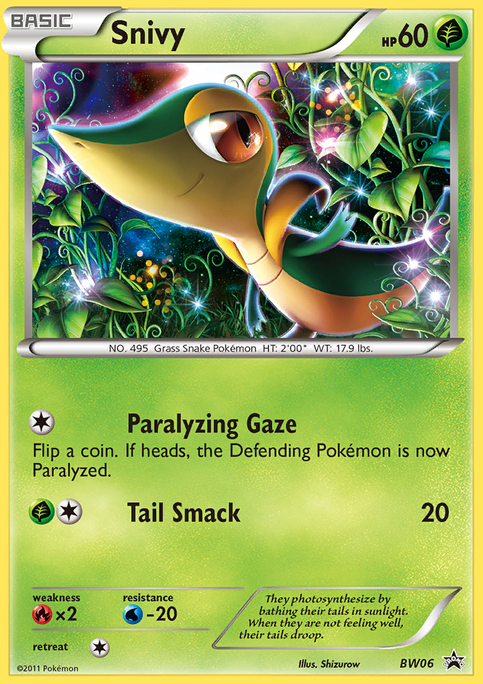 Snivy (BW06) [Black & White: Black Star Promos] | Odin's Place