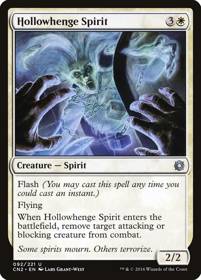 Hollowhenge Spirit (92) [Conspiracy: Take the Crown] | Odin's Place