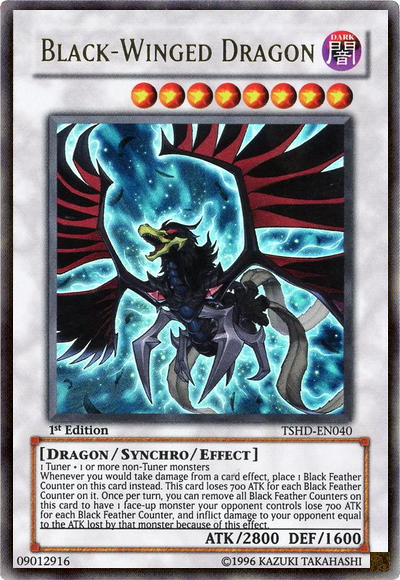 Black-Winged Dragon [TSHD-EN040] Ultra Rare | Odin's Place