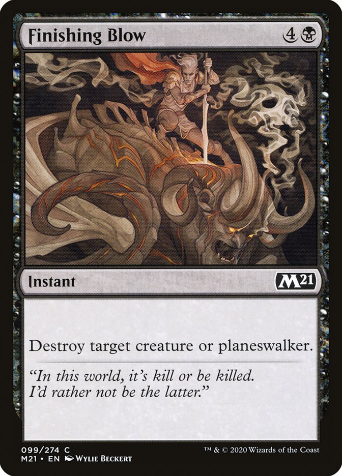 Finishing Blow [Core Set 2021] | Odin's Place
