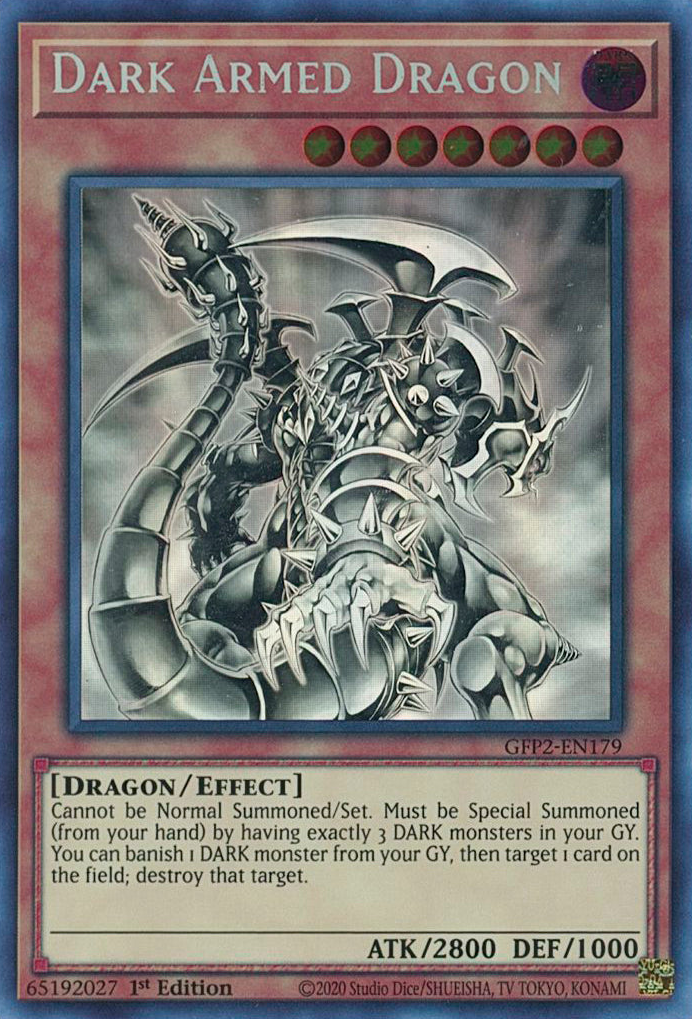 Dark Armed Dragon [GFP2-EN179] Ghost Rare | Odin's Place