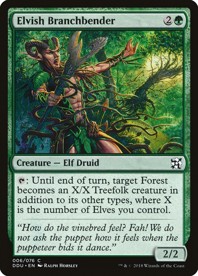 Elvish Branchbender (6) [Duel Decks: Elves vs. Inventors] | Odin's Place