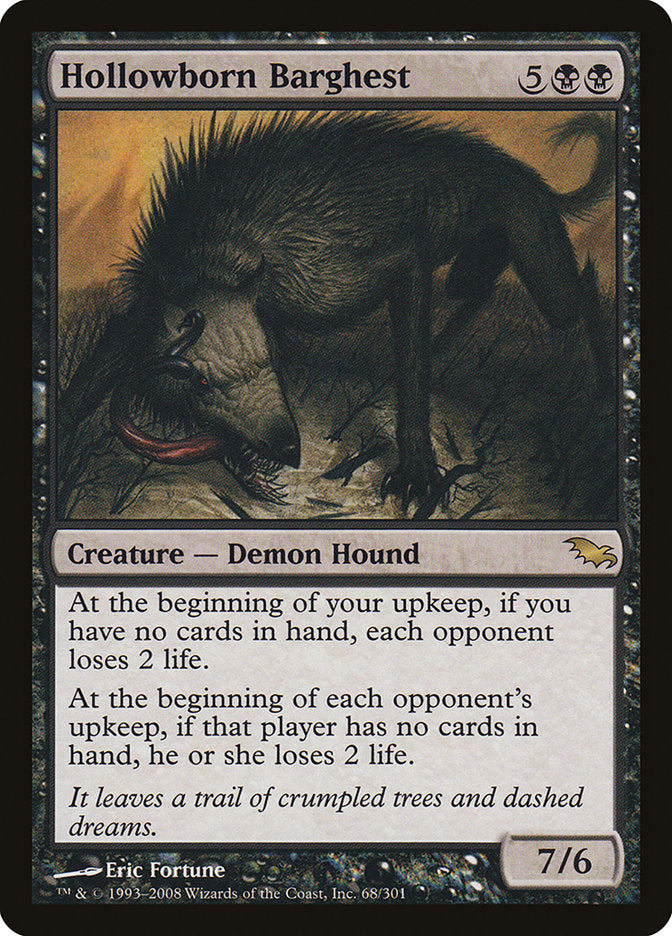 Hollowborn Barghest (68) [Shadowmoor] | Odin's Place