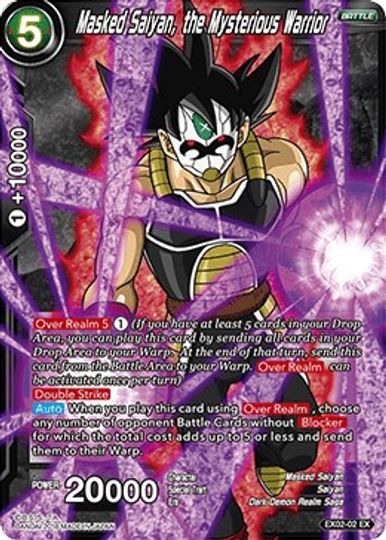 Masked Saiyan, the Mysterious Warrior (EX02-02) [Dark Demon's Villains] | Odin's Place