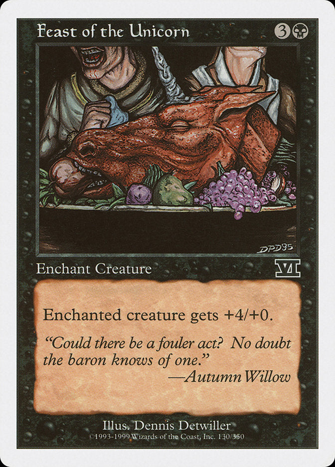 Feast of the Unicorn (130) [Classic Sixth Edition] | Odin's Place