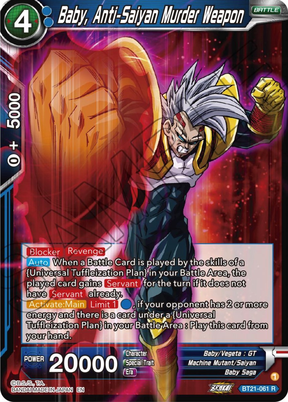 Baby, Anti-Saiyan Murder Weapon (BT21-061) [Wild Resurgence] | Odin's Place