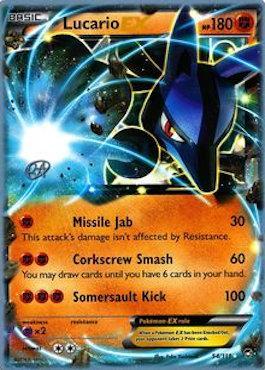 Lucario EX (54/111) (The Flying Hammer - Rowan Stavenow) [World Championships 2015] | Odin's Place