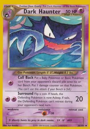 Dark Haunter (36/105) [Neo Destiny Unlimited] | Odin's Place