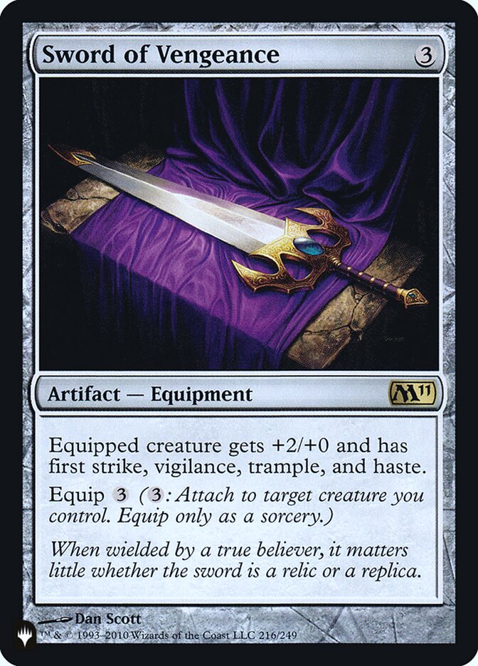 Sword of Vengeance [Secret Lair: Heads I Win, Tails You Lose] | Odin's Place