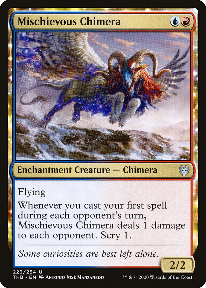 Mischievous Chimera [Theros Beyond Death] | Odin's Place