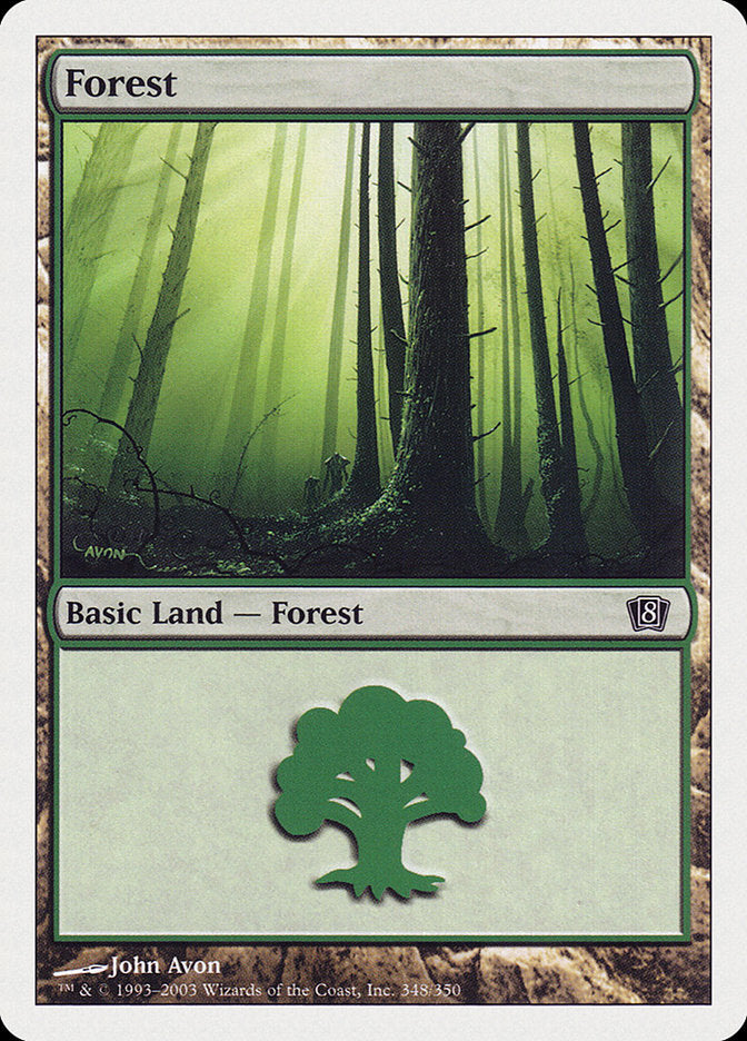 Forest (348) [Eighth Edition] | Odin's Place