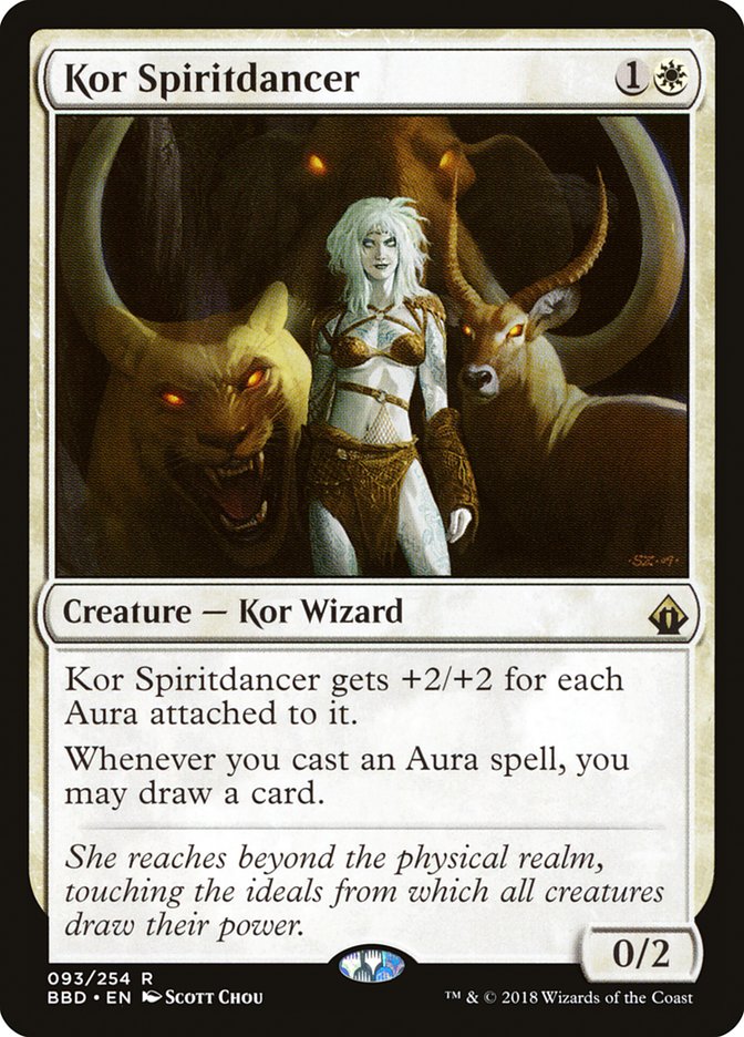 Kor Spiritdancer (93) [Battlebond] | Odin's Place