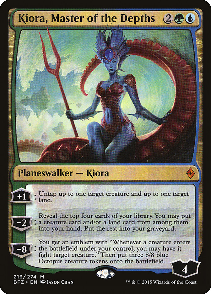 Kiora, Master of the Depths (213) [Battle for Zendikar] | Odin's Place