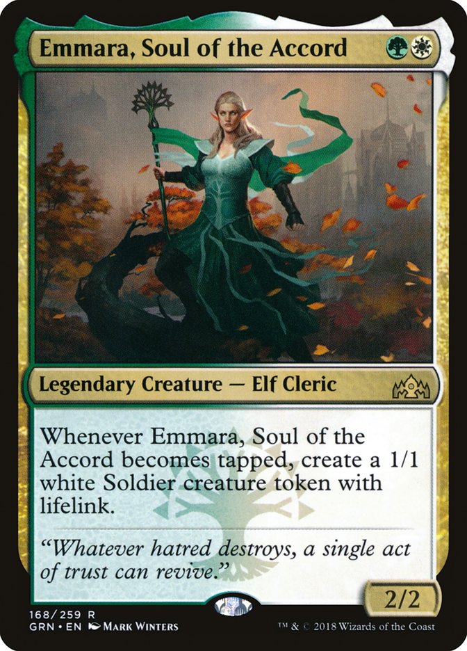 Emmara, Soul of the Accord (168) [Guilds of Ravnica] | Odin's Place