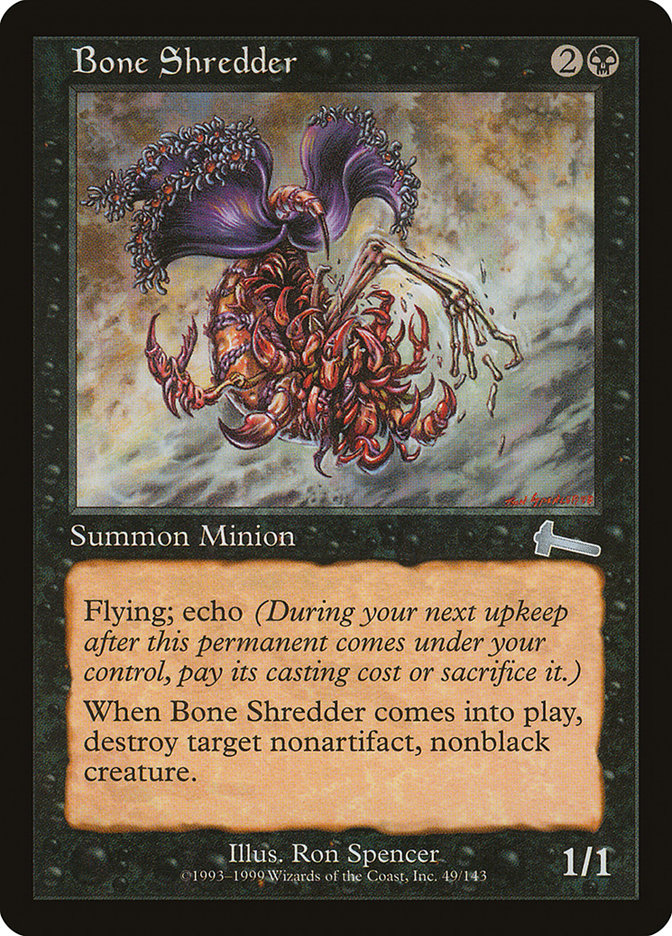 Bone Shredder (49) [Urza's Legacy] | Odin's Place