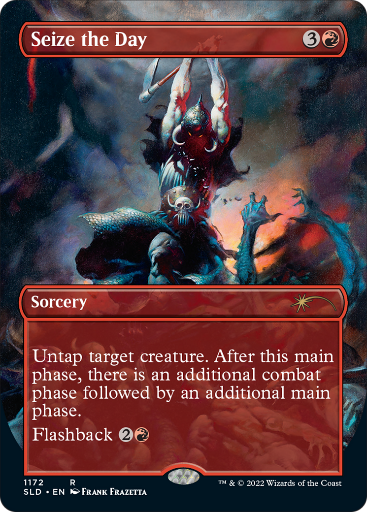 Seize the Day (Borderless) [Secret Lair Drop Series] | Odin's Place