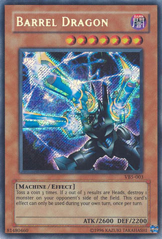 Barrel Dragon [VB5-003] Secret Rare | Odin's Place
