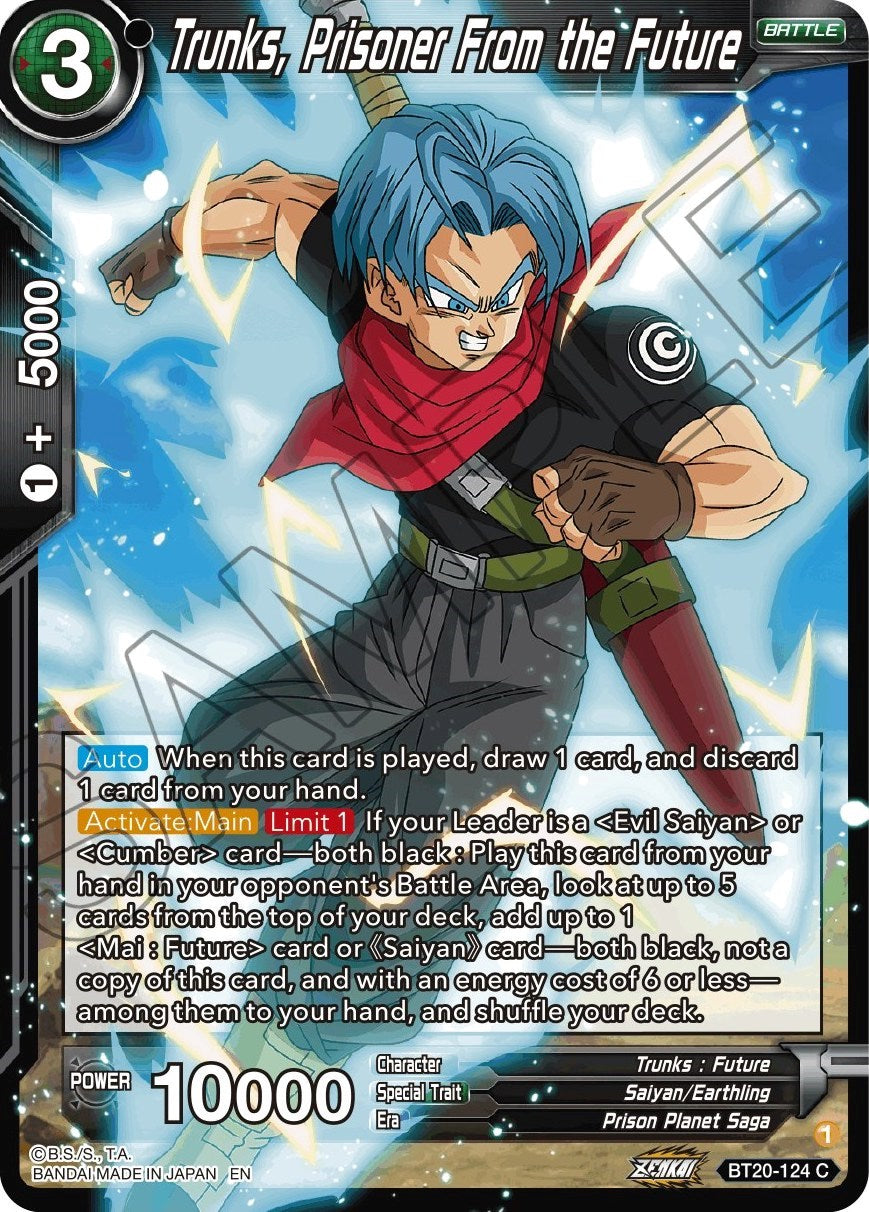 Trunks, Prisoner From the Future (BT20-124) [Power Absorbed] | Odin's Place